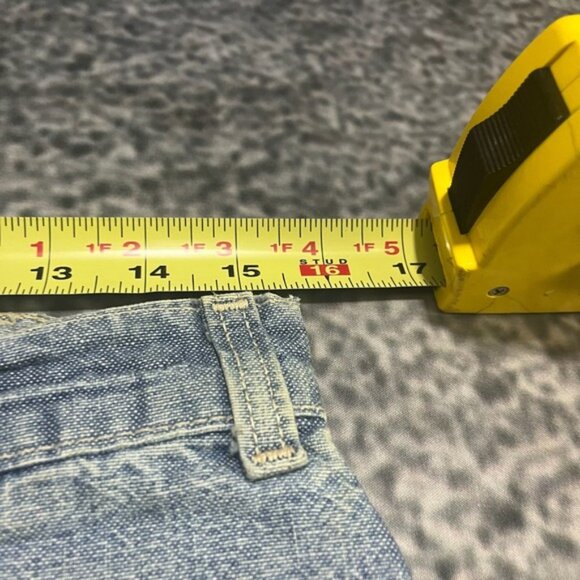 Vintage 70s Levi's Strauss Jeans 31x34 Light Blue Straight Flare Western - Picture 11 of 16